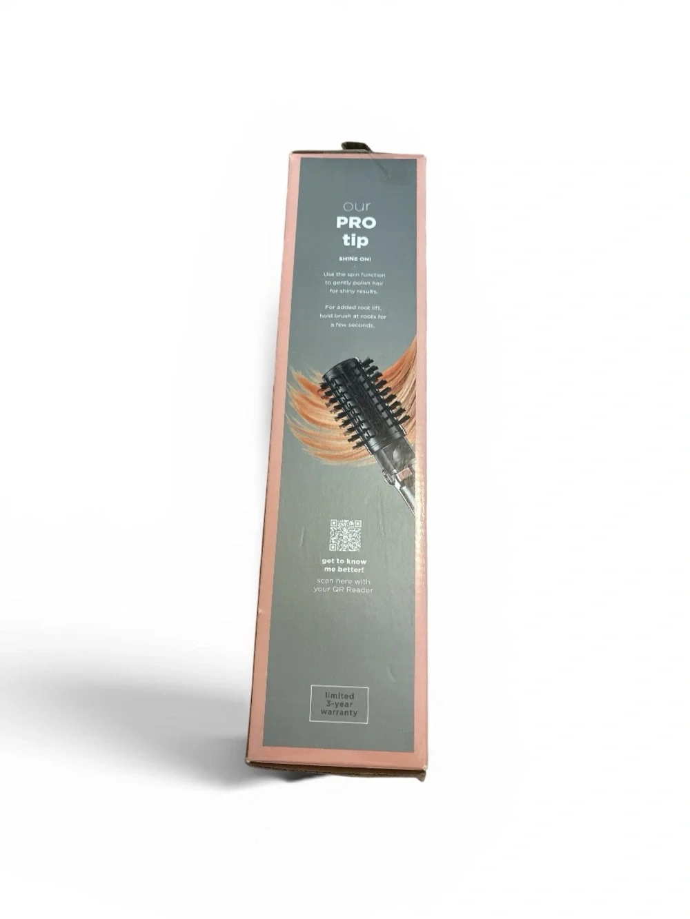 Conair InfinitiPRO 2-in-1 Hot Air Spin Brush Set Open Box